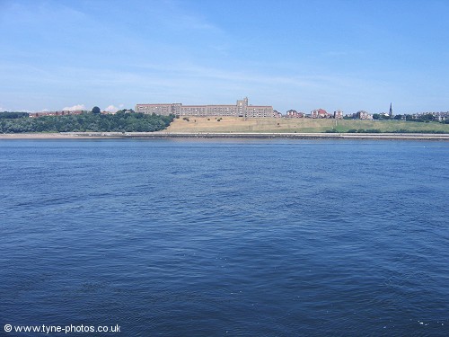 View across the River Tyne to Tynemouth.