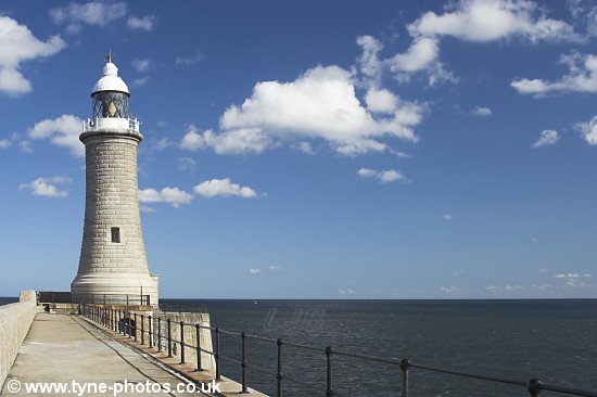 Tynemouth Lighthouse.