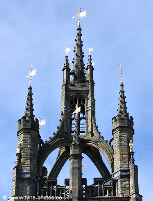 View of the top of the Cathedral Tower.
