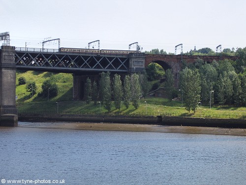 The King Edward VII Rail Bridge.