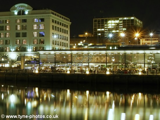 Pitcher and Piano Bar on the Quayside.