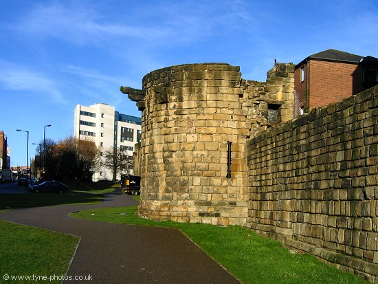 The Durham Tower - built in the late 13th Century.