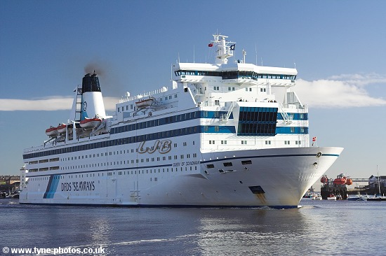 Car and Passenger Ferry - Queen of Scandinavia.