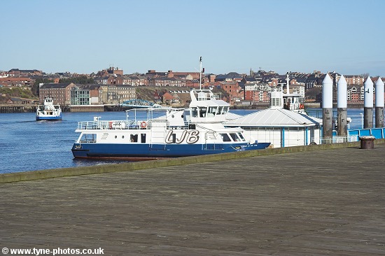 Ferry landing at South Shields.