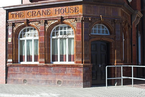 The Crane House pub near the ferry at North Shields.