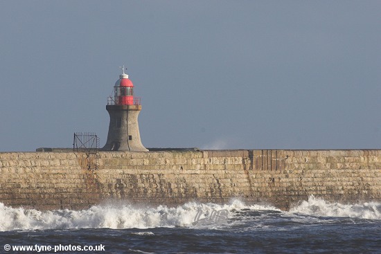 South Shields Pier and Lighthouse.