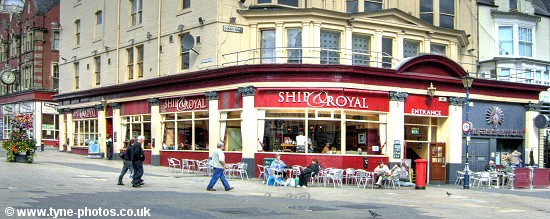 View of the Ship & Royal pub.