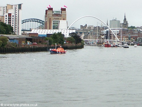 View upstream from Ouseburn.