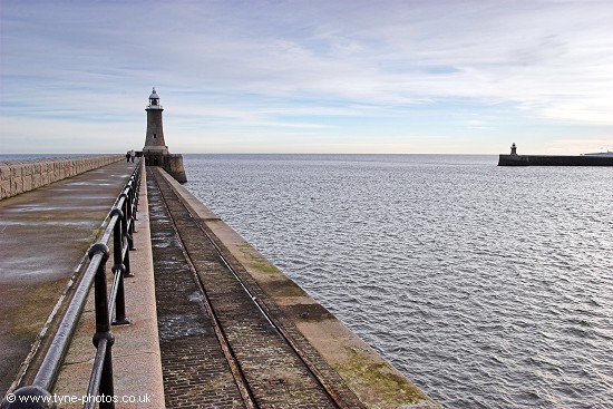 End of the North Pier and Lighthouse.
