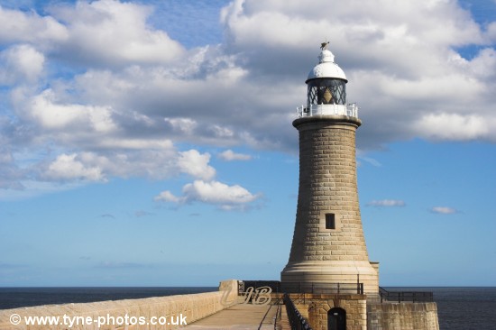 Tynemouth Lighthouse.